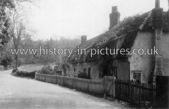 Old Cottages, Wethersfield, Essex. c.1920's